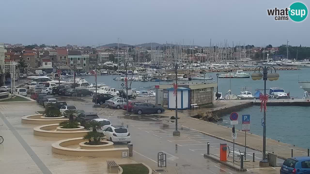 Vodice webcam – marina i meer