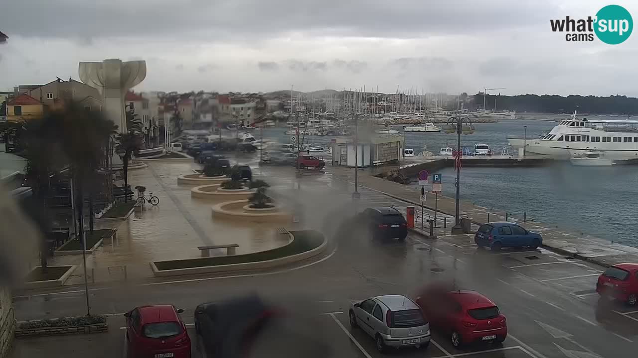 Vodice webcam – marina i meer