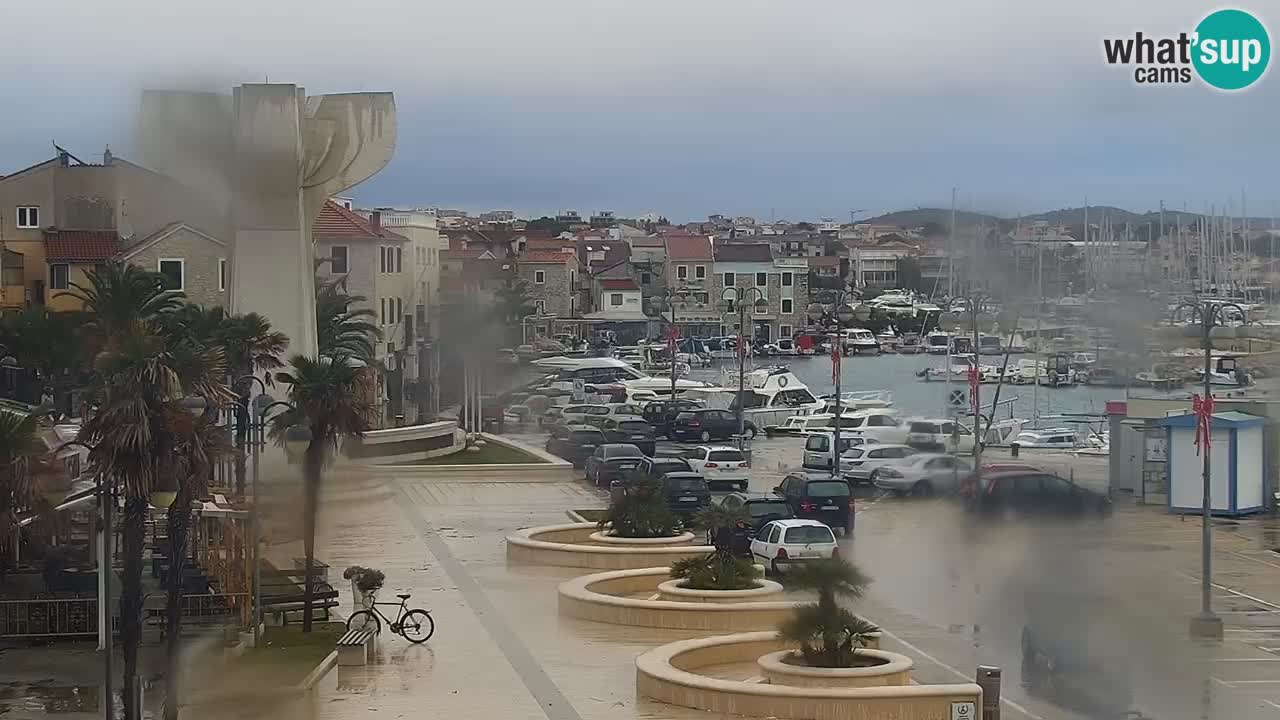 Vodice livecam – marina e il lungomare