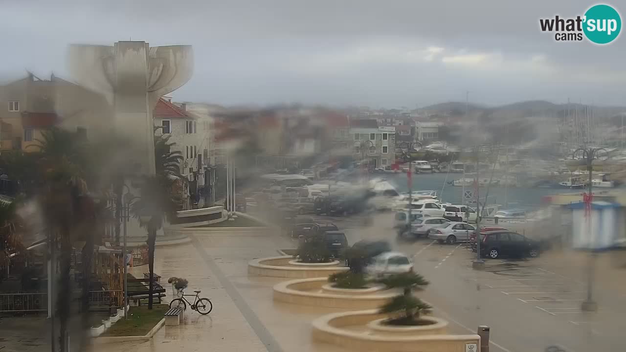 Vodice livecam – marina e il lungomare