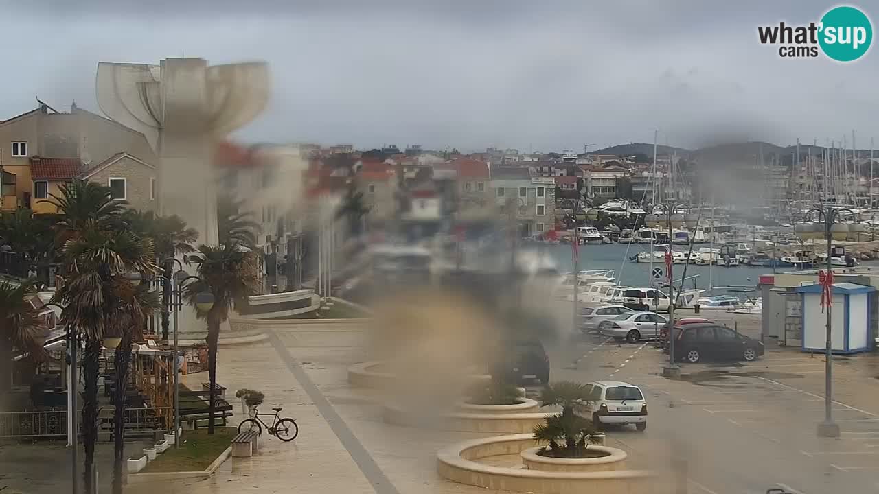 Vodice webcam – marina i meer