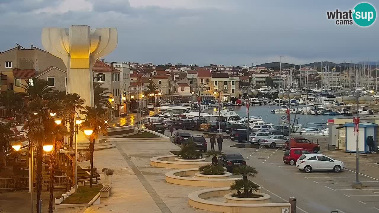 Vodice webcam – marina i meer