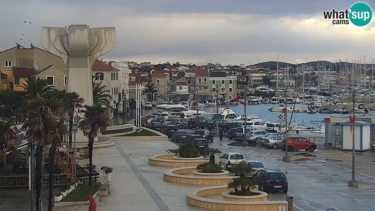 Vodice webcam – marina i meer