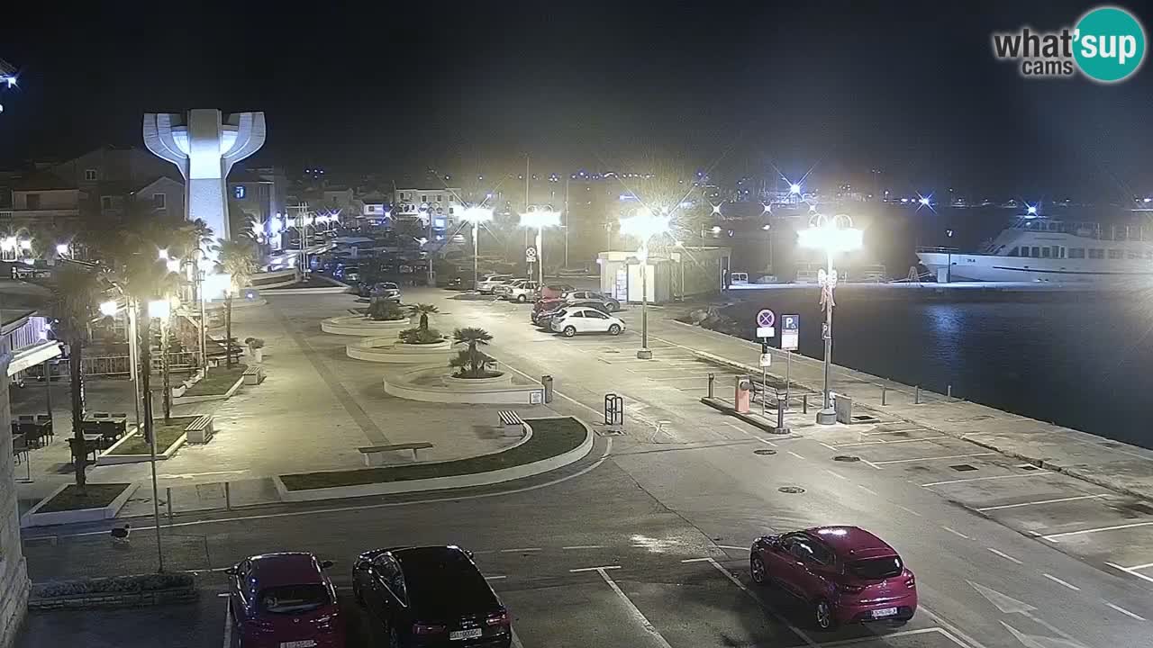 Vodice webcam – marina i meer