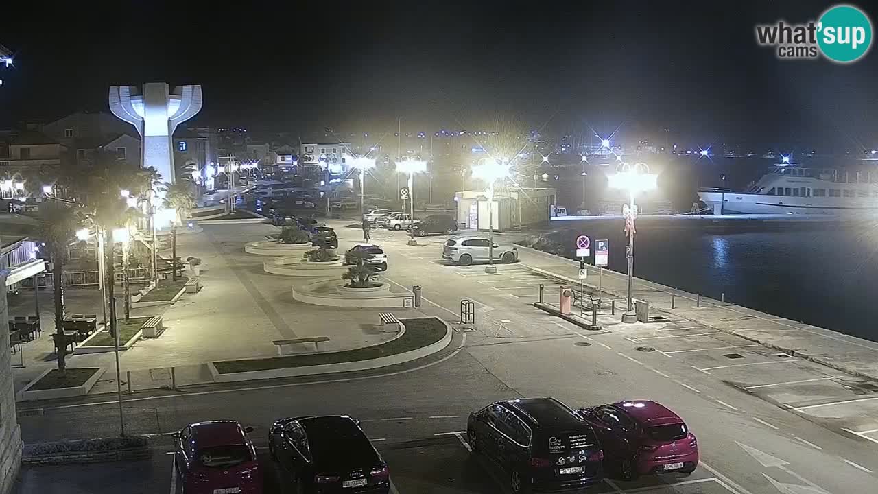 Vodice livecam – marina e il lungomare