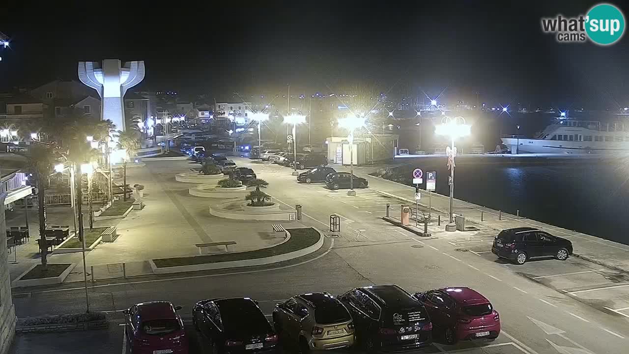 Vodice webcam – marina i meer