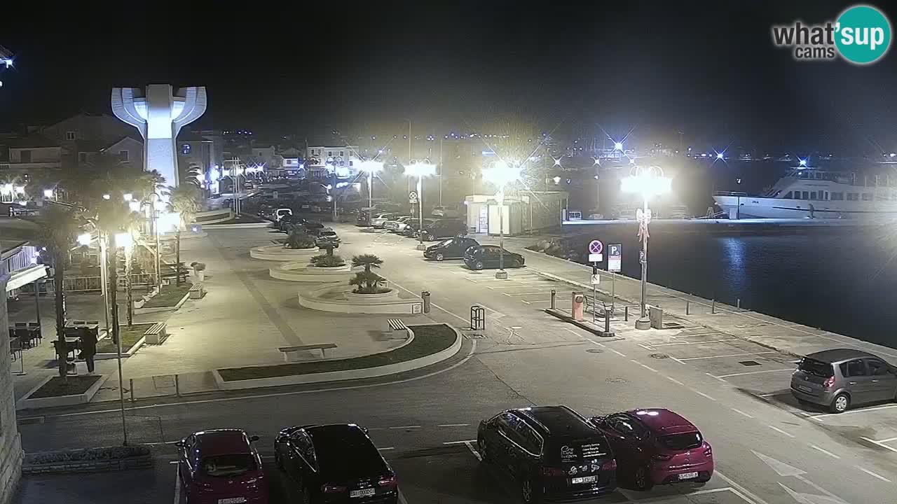 Vodice livecam – marina e il lungomare