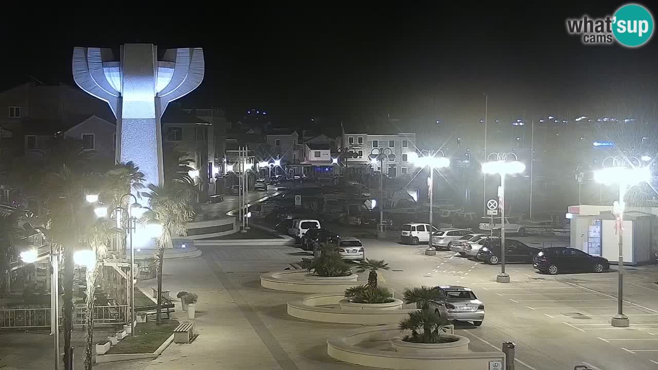 Vodice livecam – marina e il lungomare