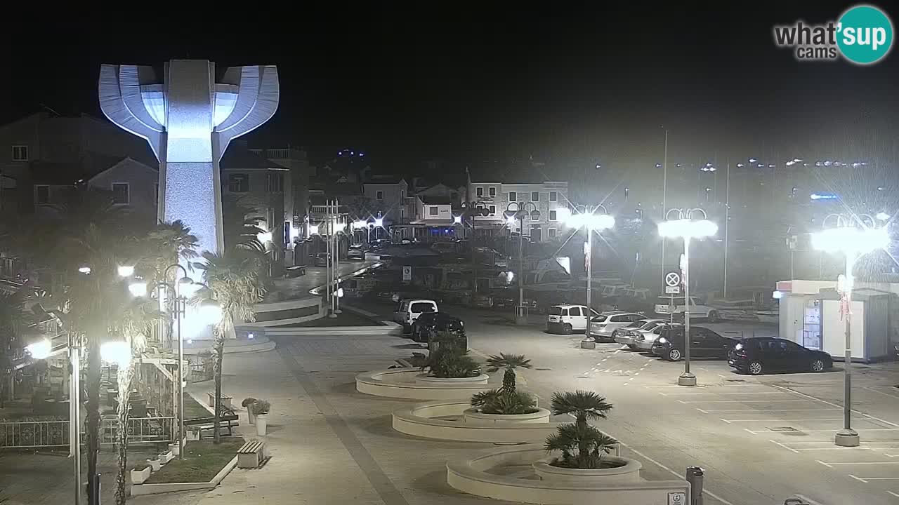 Vodice livecam – marina e il lungomare