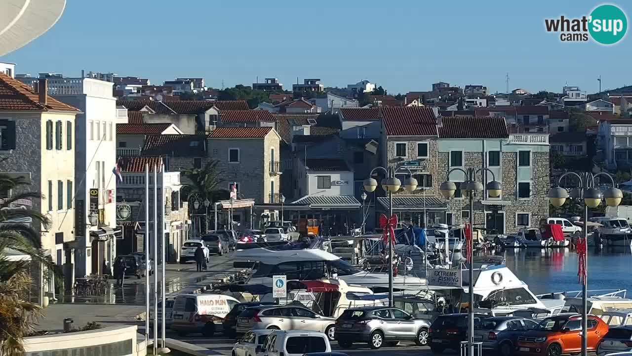 Vodice webcam – marina i meer