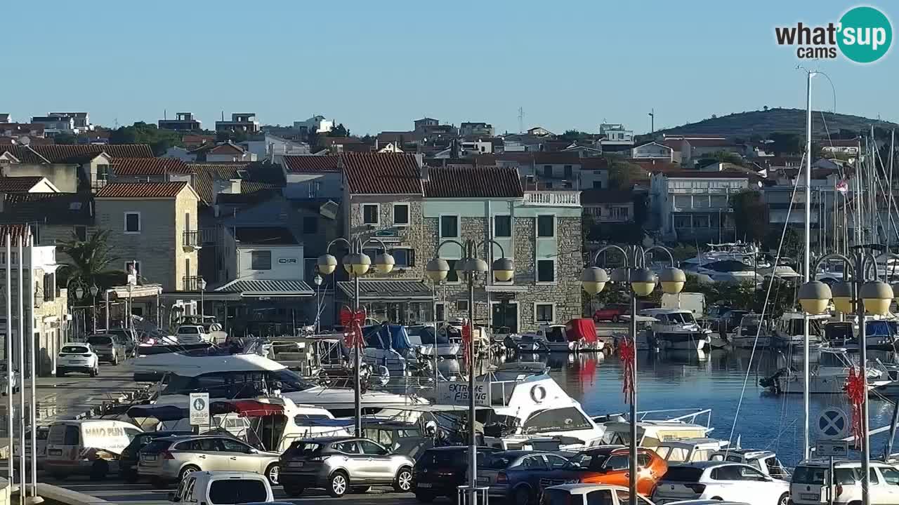 Vodice livecam – marina e il lungomare