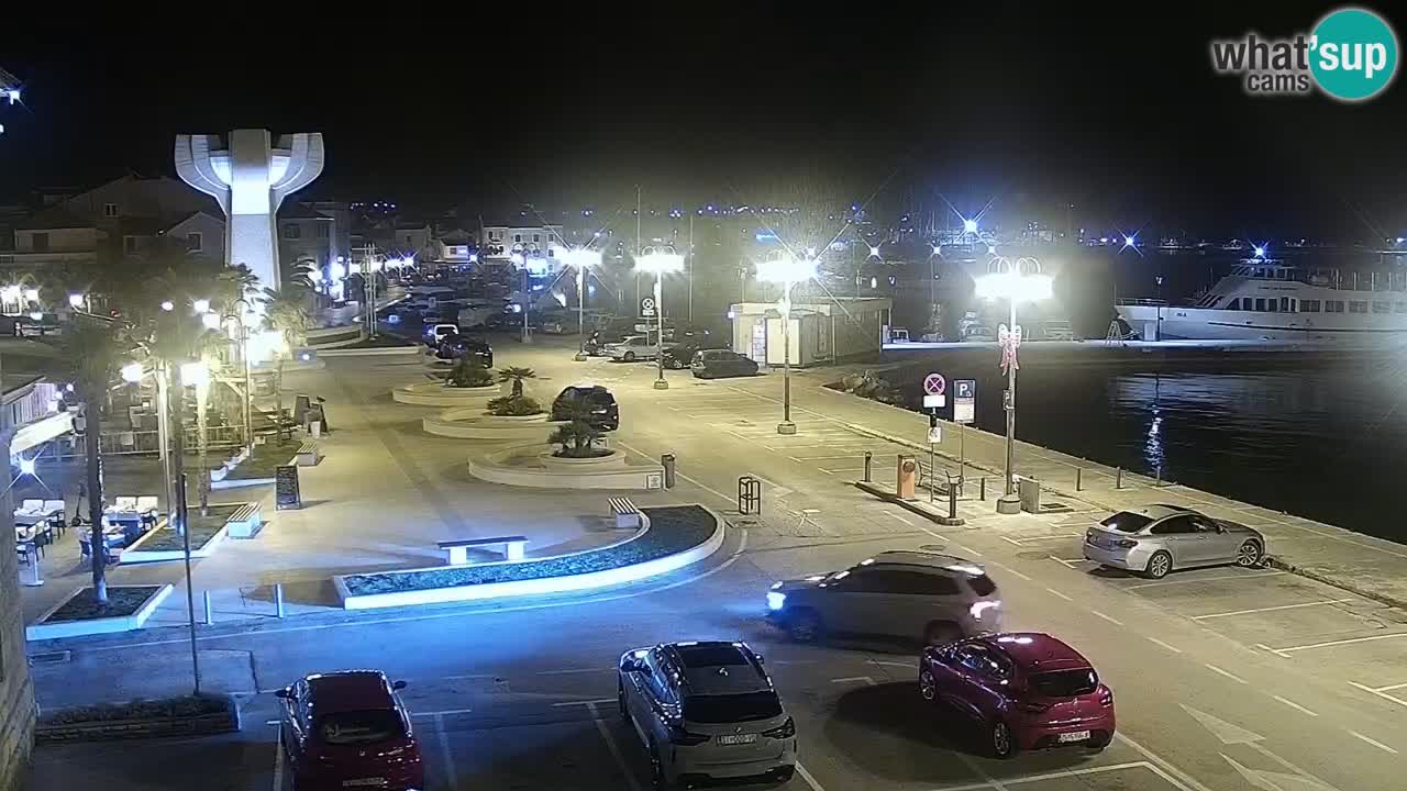 Vodice webcam – marina i meer