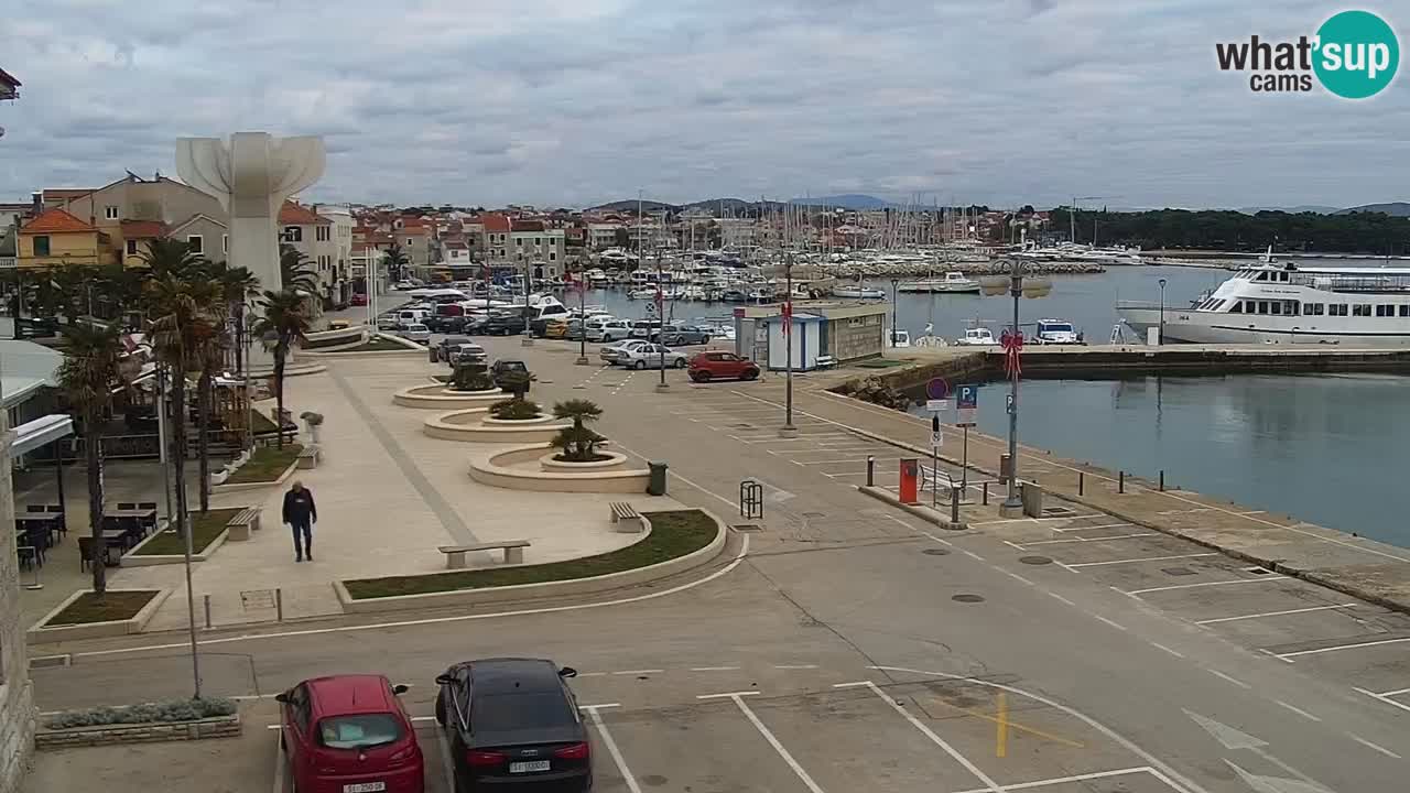 Vodice webcam – marina i meer