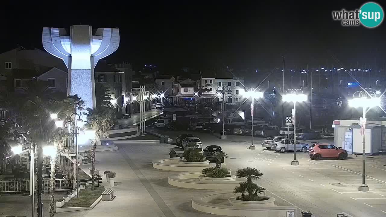 Vodice livecam – marina e il lungomare