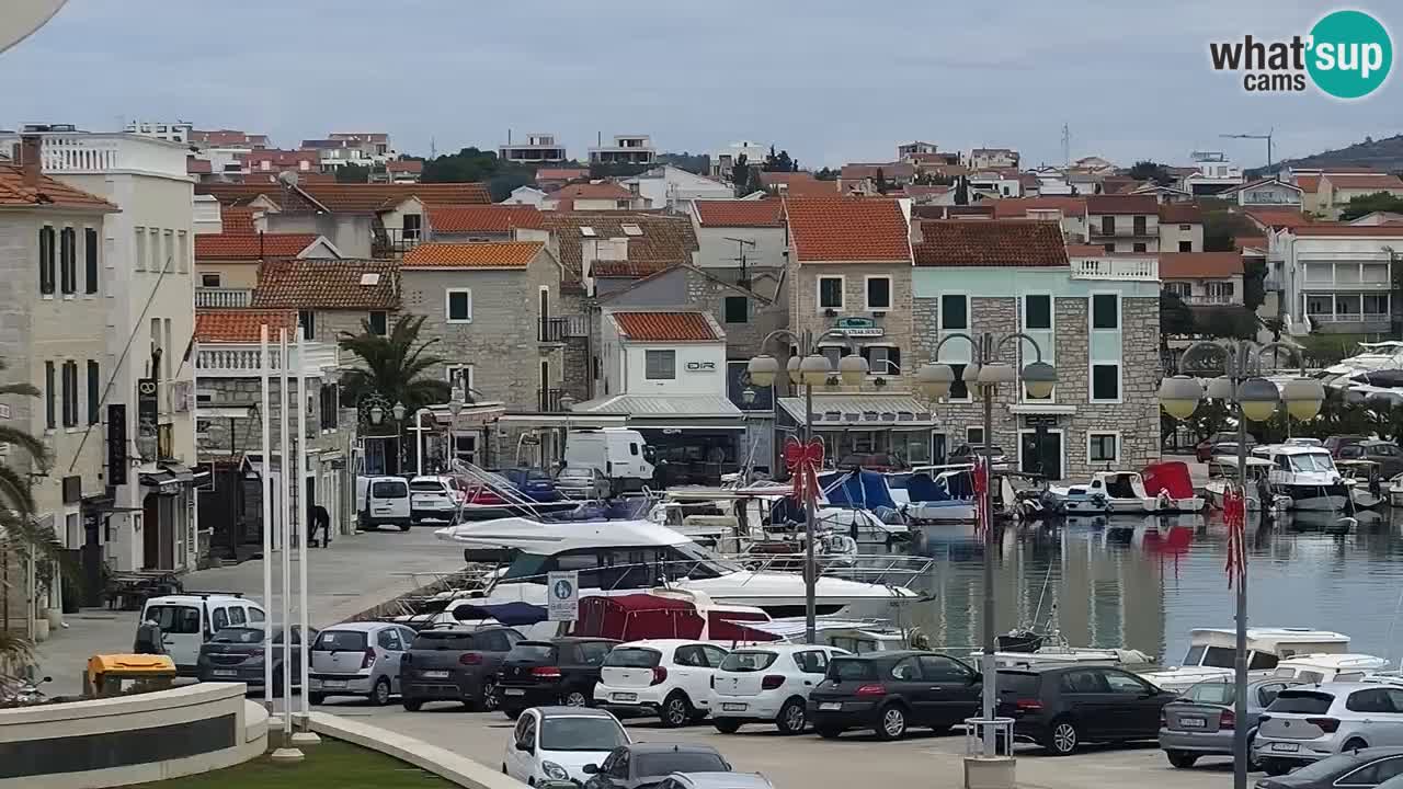 Vodice livecam – marina e il lungomare