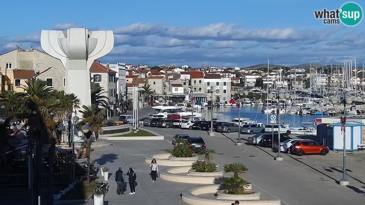 Vodice livecam – marina e il lungomare