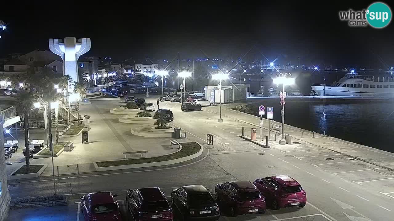 Vodice webcam – marina i meer