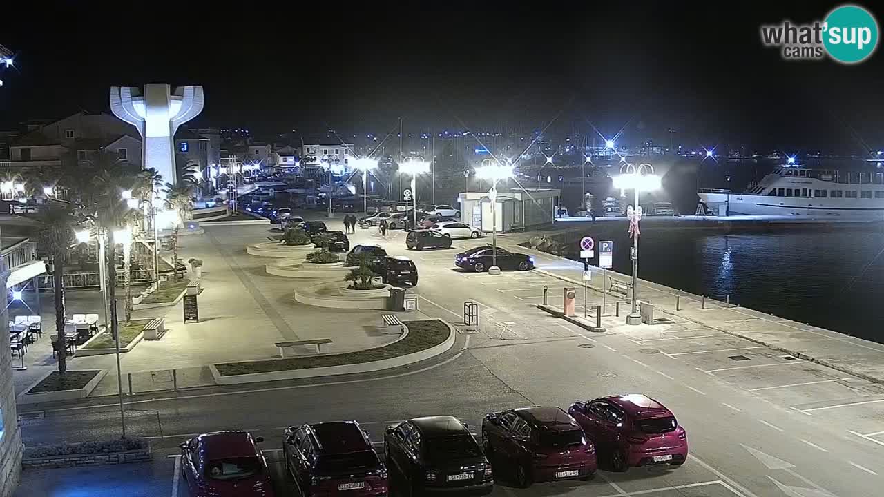 Vodice livecam – marina e il lungomare