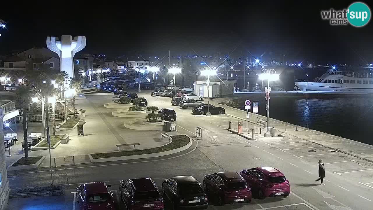 Vodice livecam – marina e il lungomare