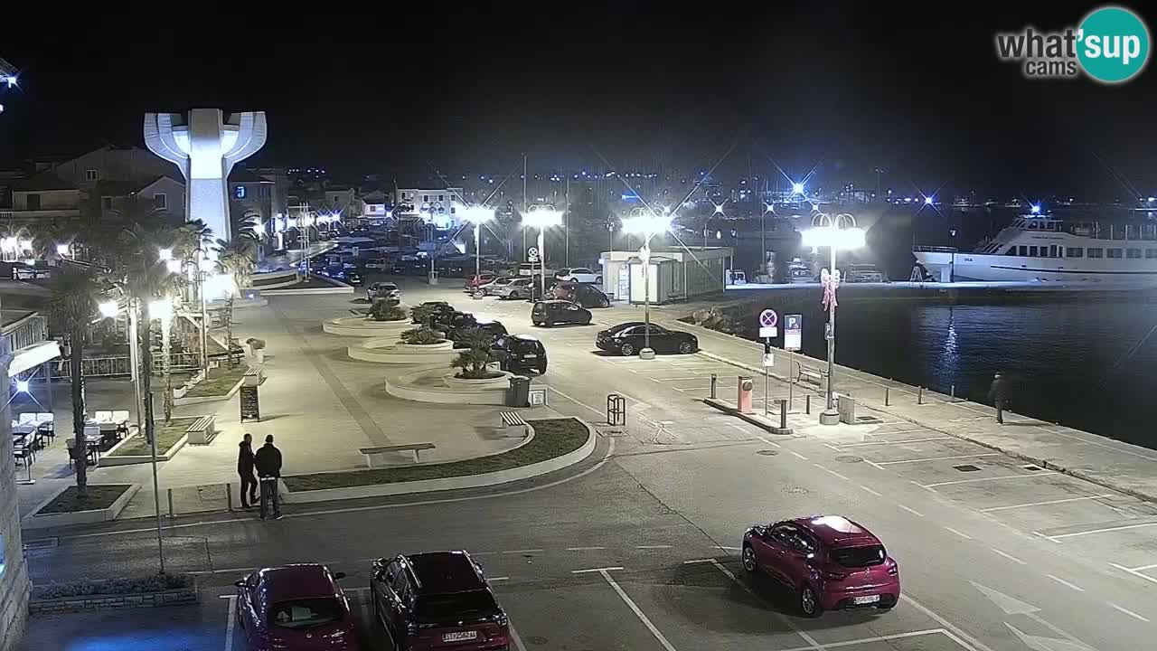 Vodice livecam – marina e il lungomare