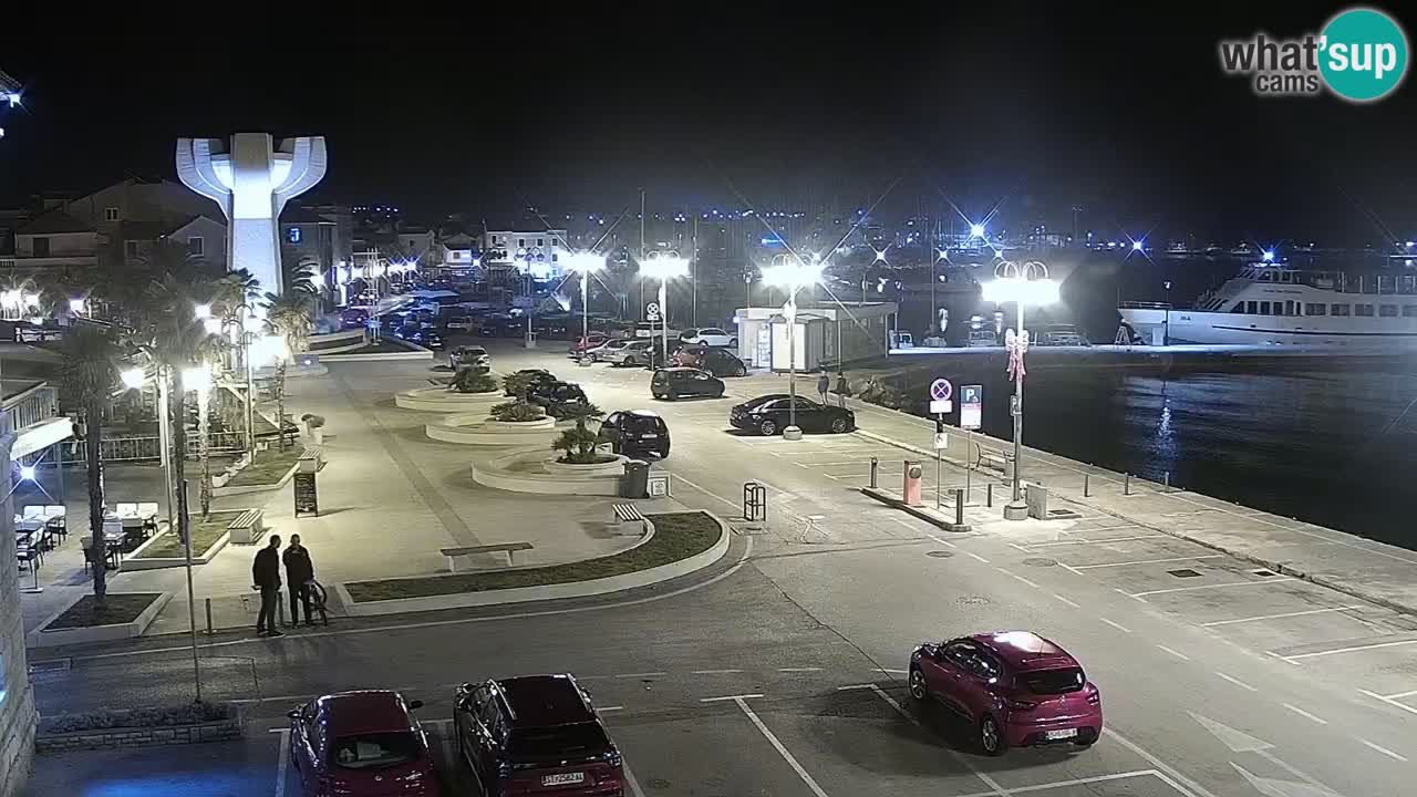 Vodice livecam – marina e il lungomare