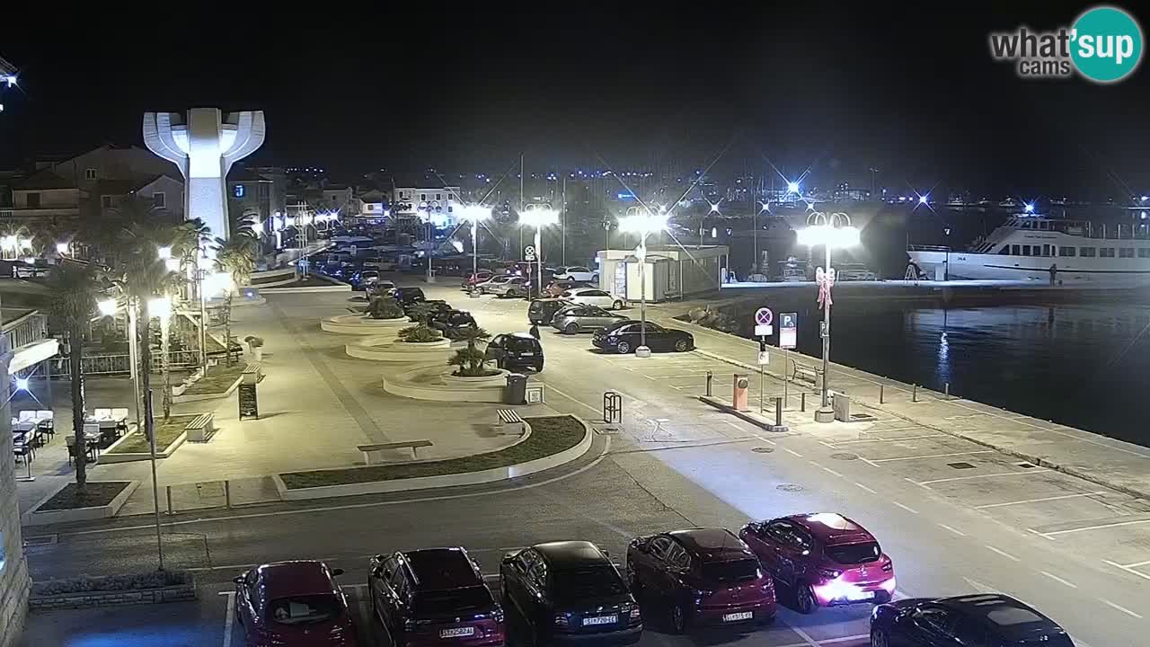 Vodice livecam – marina e il lungomare