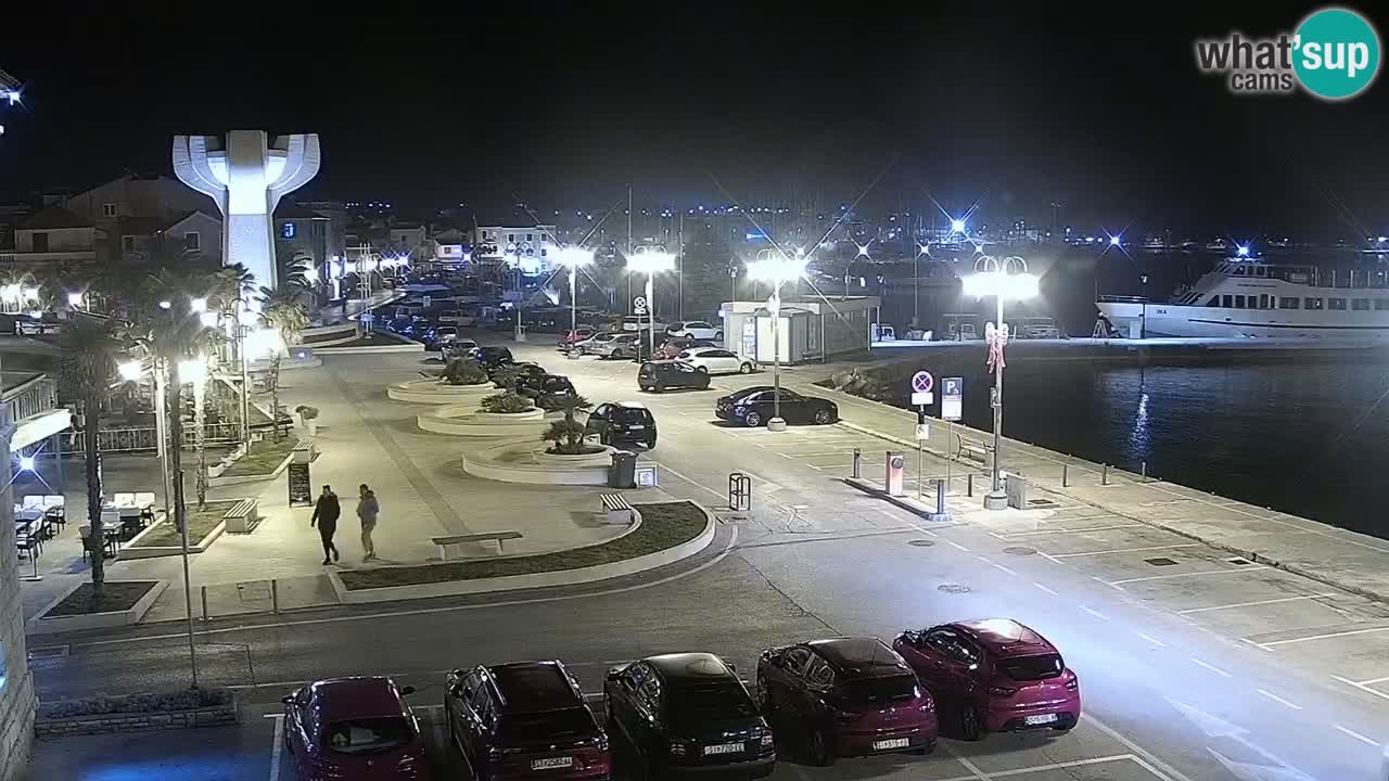 Vodice livecam – marina e il lungomare