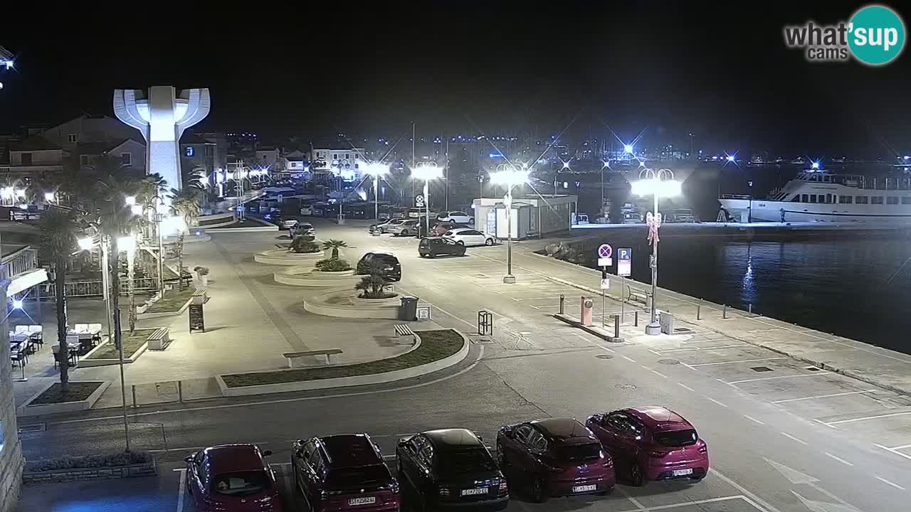 Vodice livecam – marina e il lungomare