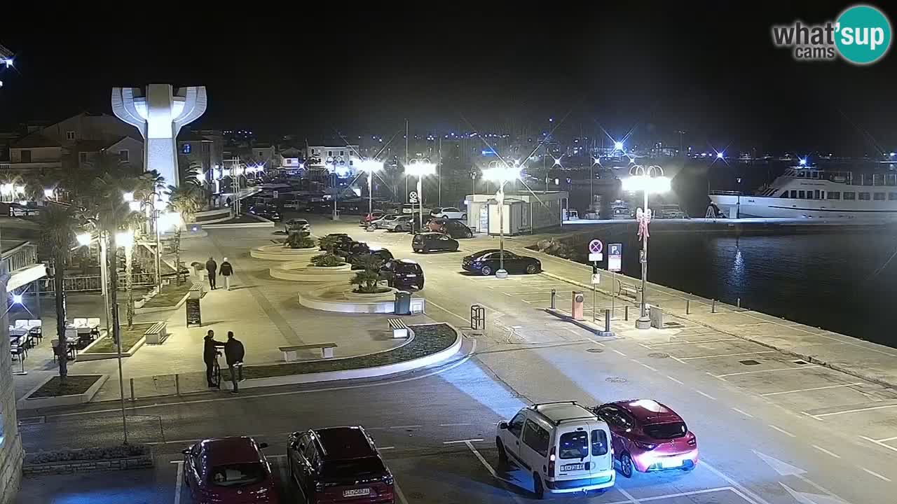 Vodice livecam – marina e il lungomare