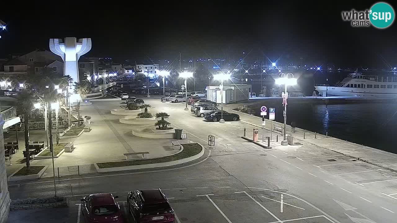 Vodice livecam – marina e il lungomare