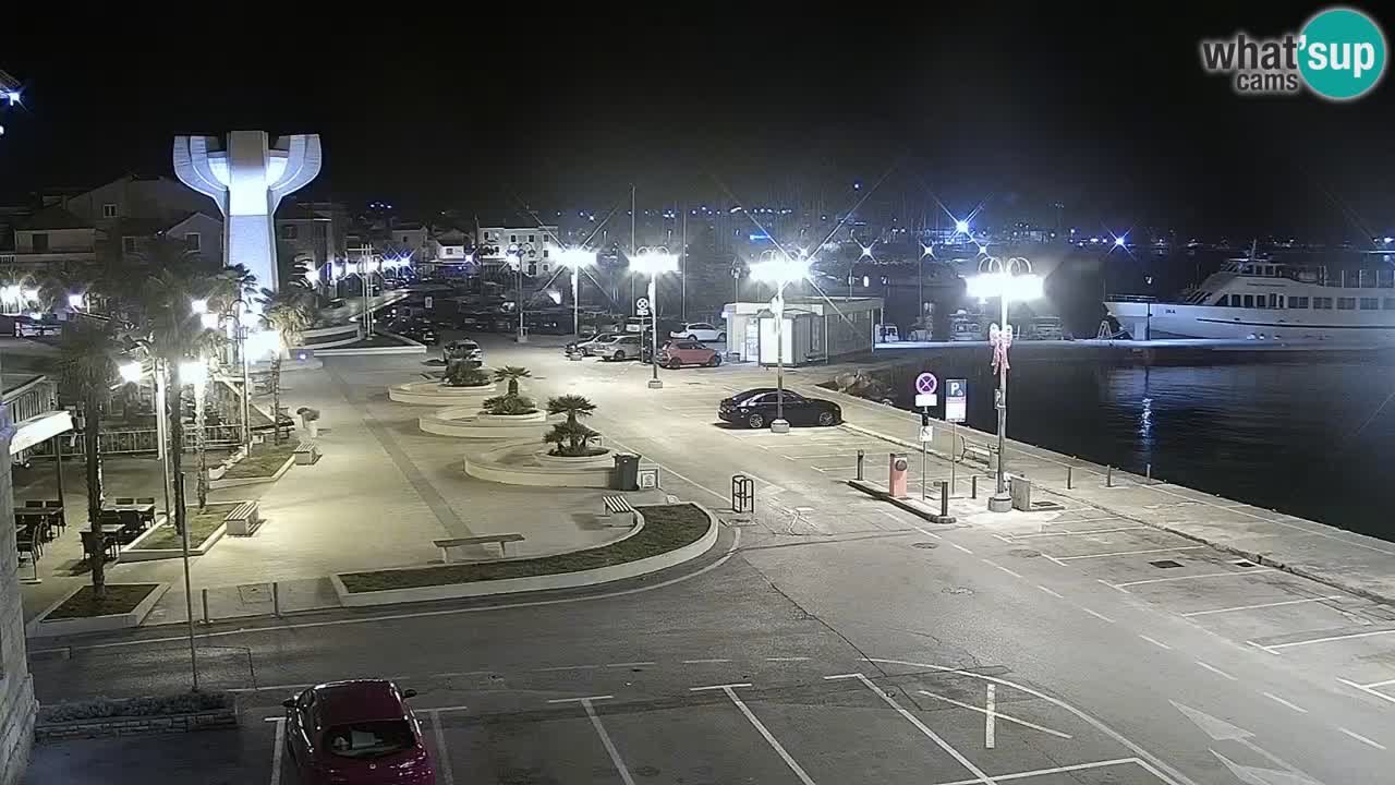 Vodice livecam – marina e il lungomare