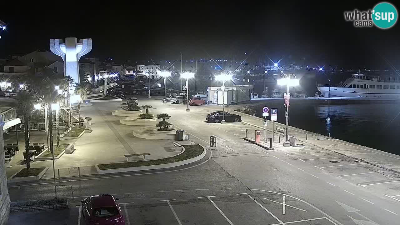 Vodice webcam – marina i meer