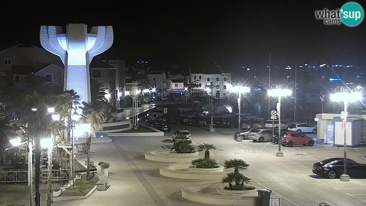 Vodice webcam – marina i meer