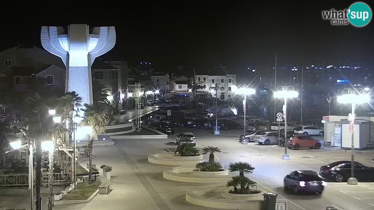 Vodice livecam – marina e il lungomare