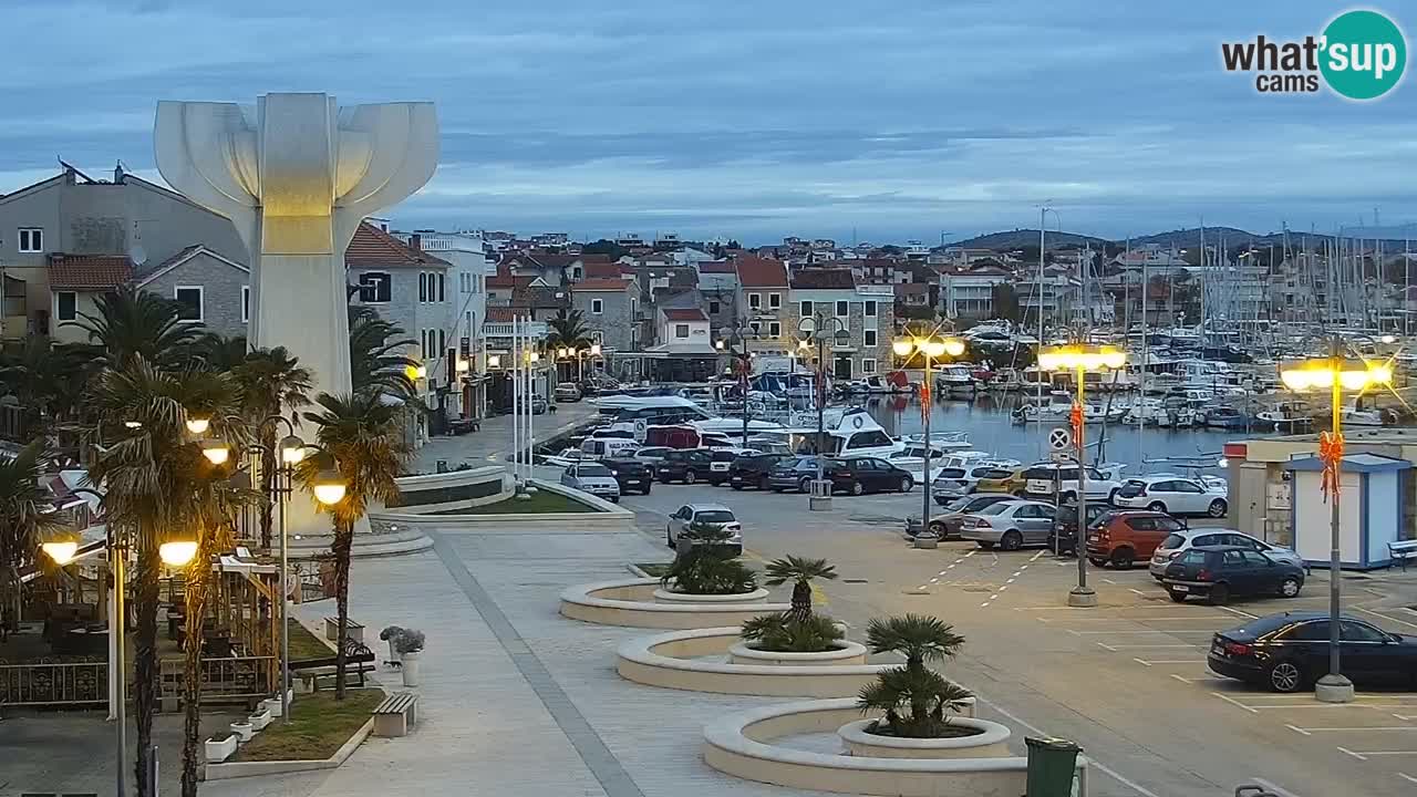 Vodice livecam – marina e il lungomare