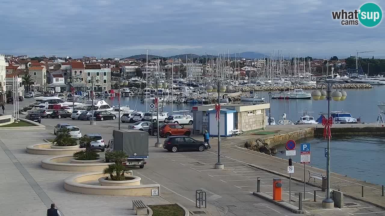 Vodice livecam – marina e il lungomare