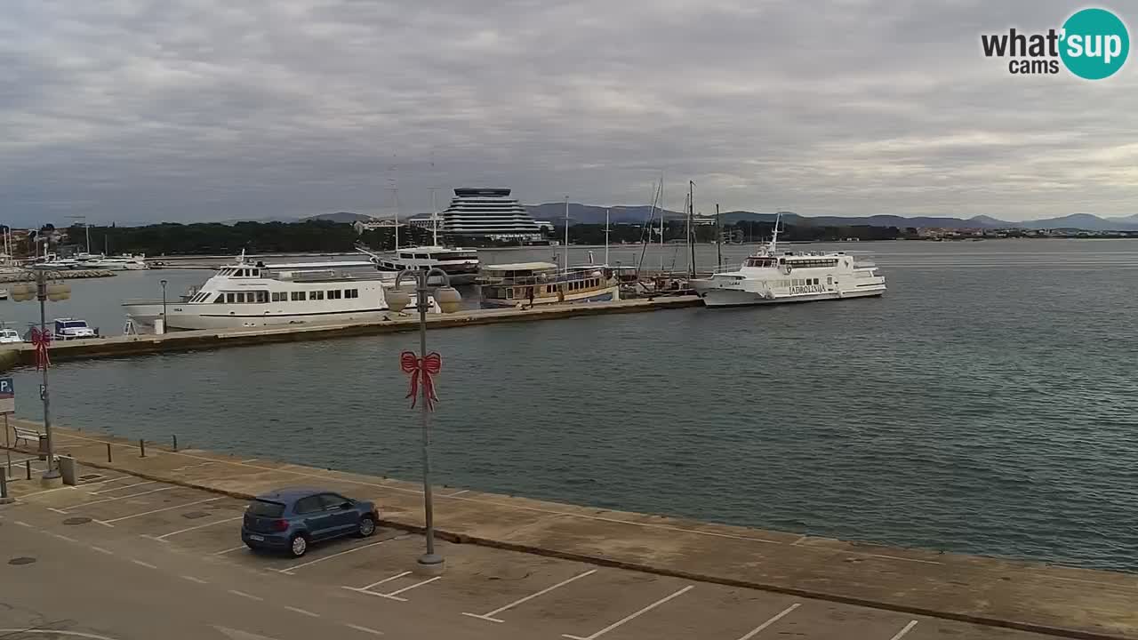 Vodice spletna kamera – marina in riva