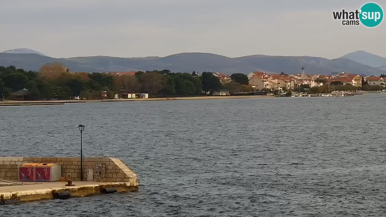 Vodice spletna kamera – marina in riva