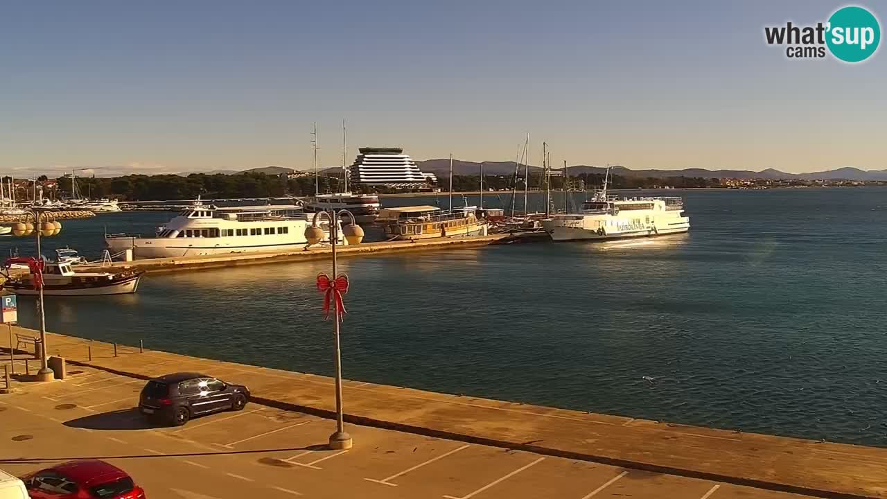 Vodice webcam – marina i meer