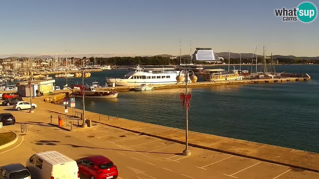 Vodice web kamera – marina i riva