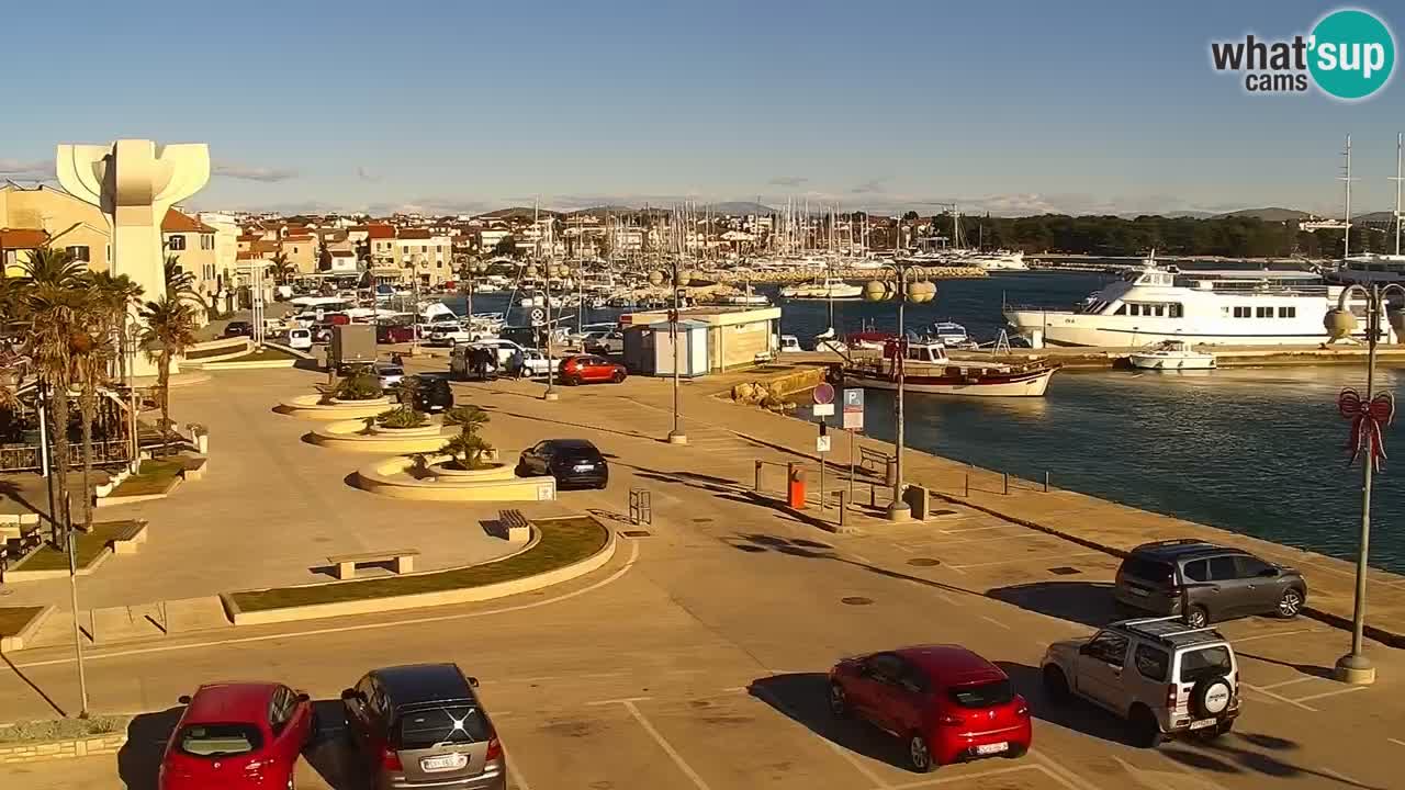 Vodice webcam – marina i meer