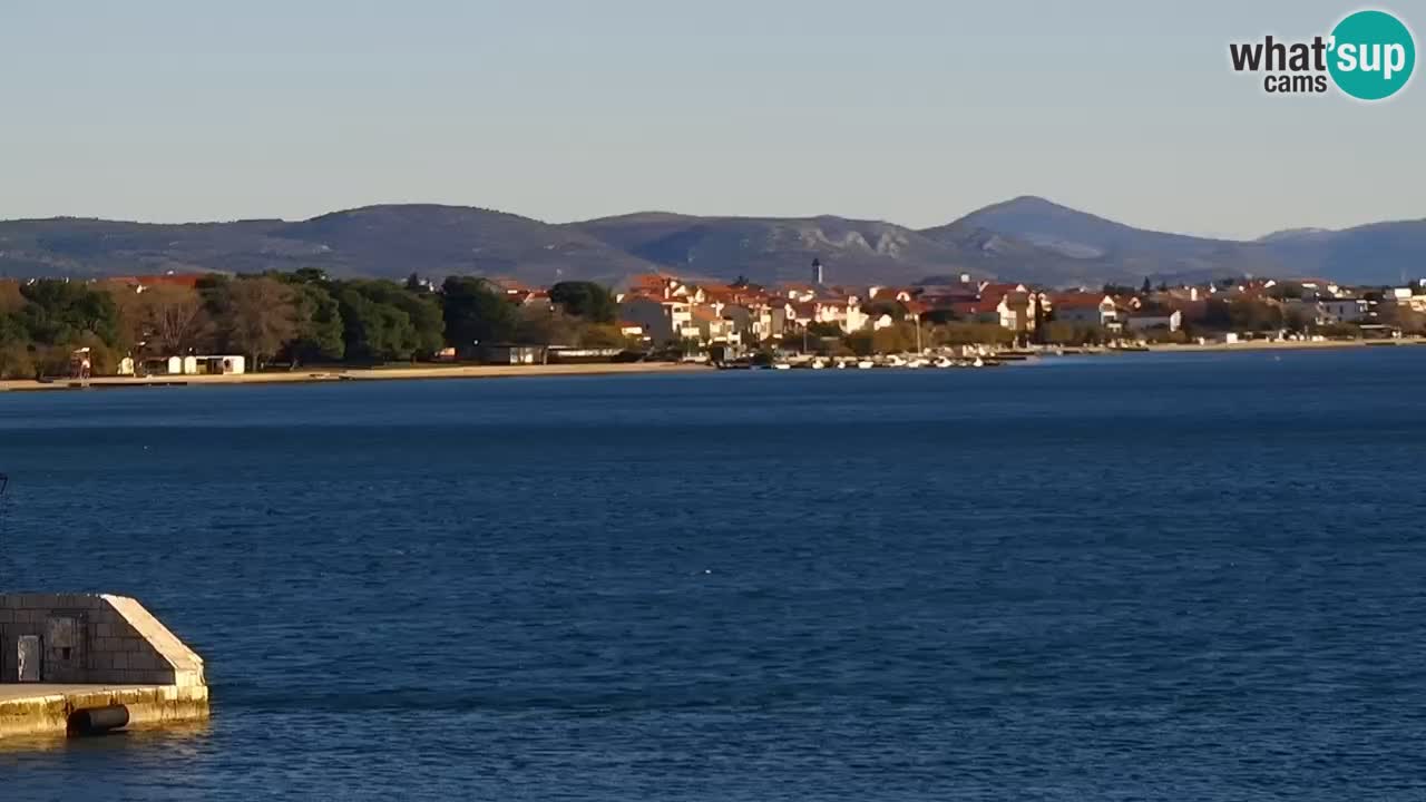 Vodice spletna kamera – marina in riva