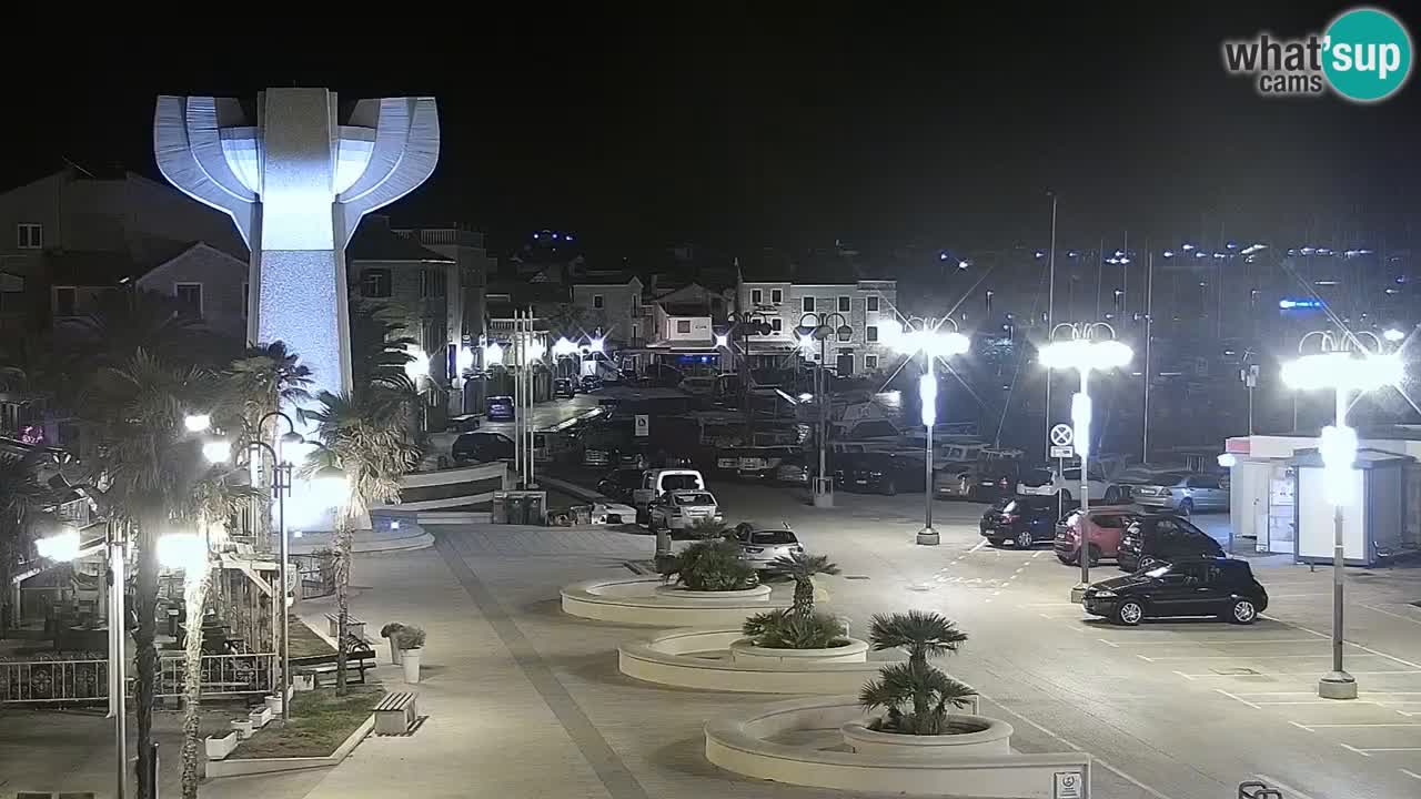 Vodice livecam – marina e il lungomare