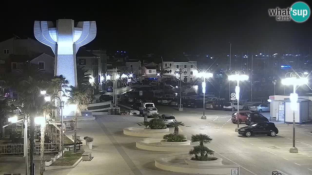 Vodice livecam – marina e il lungomare