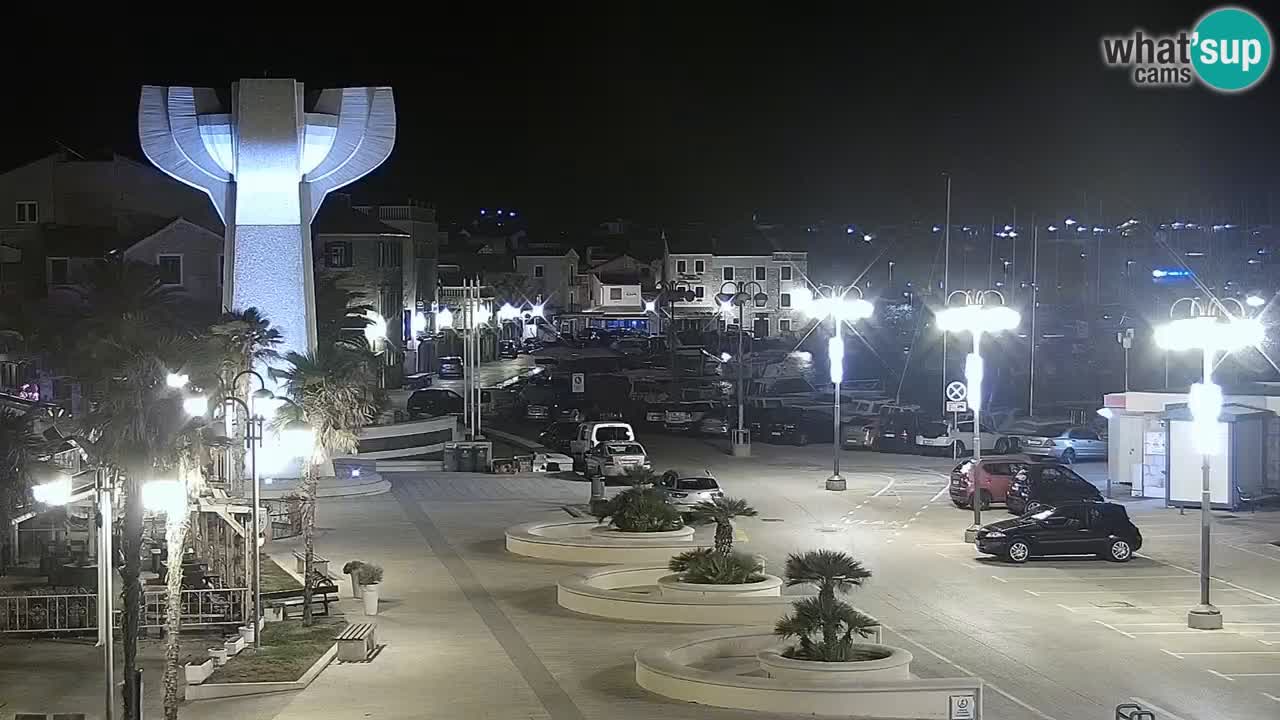 Vodice webcam – marina i meer