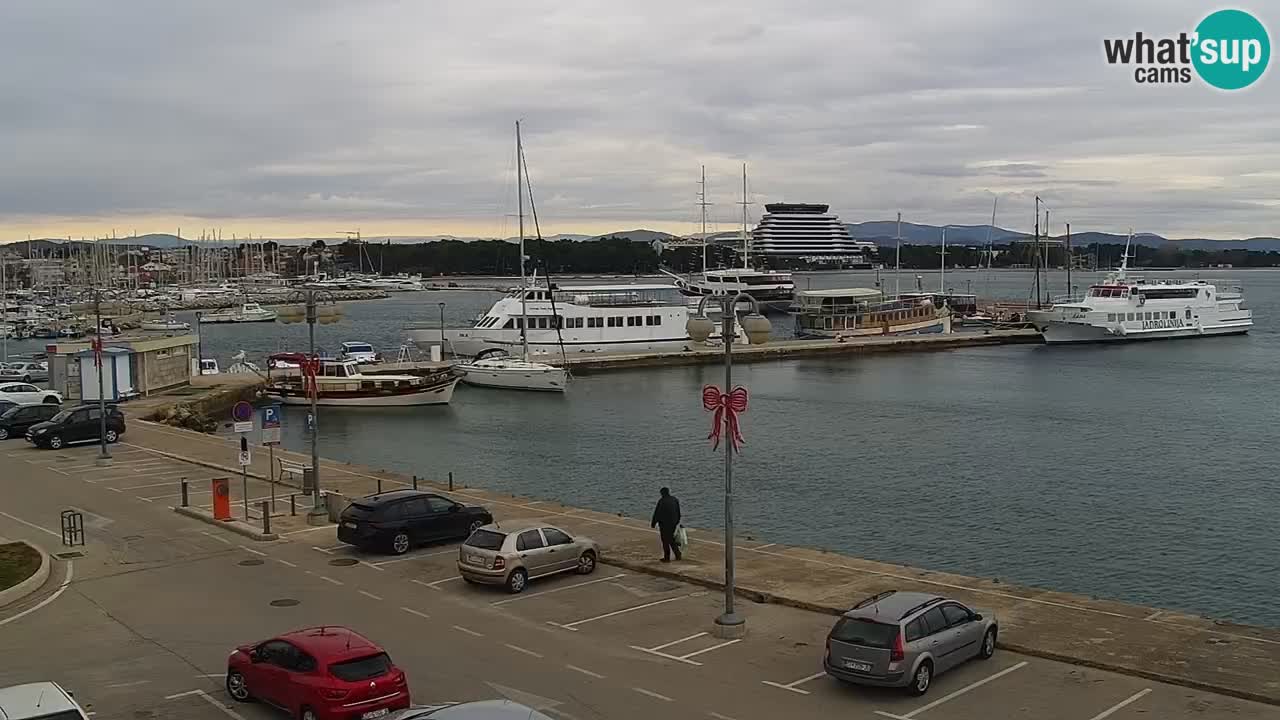 Vodice web kamera – marina i riva