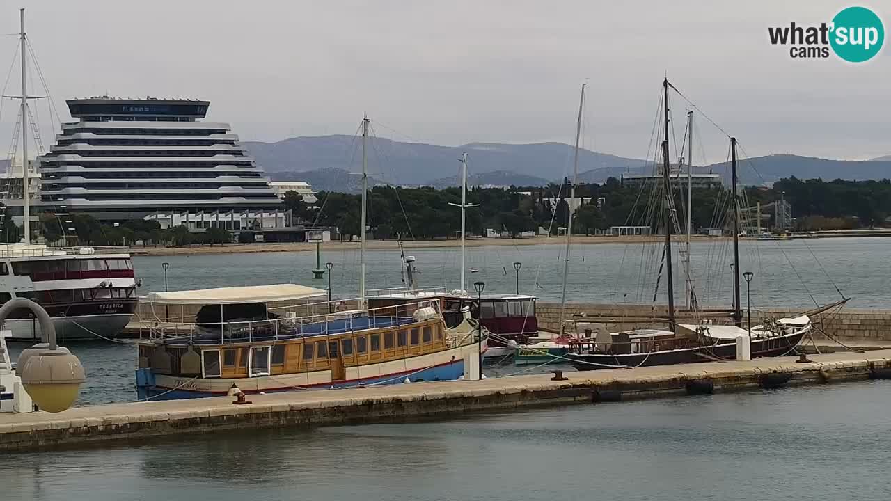 Vodice spletna kamera – marina in riva