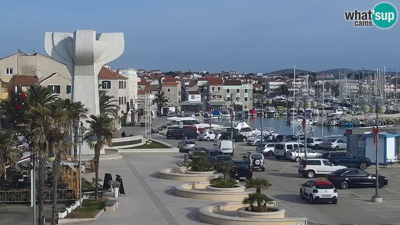 Vodice livecam – marina e il lungomare