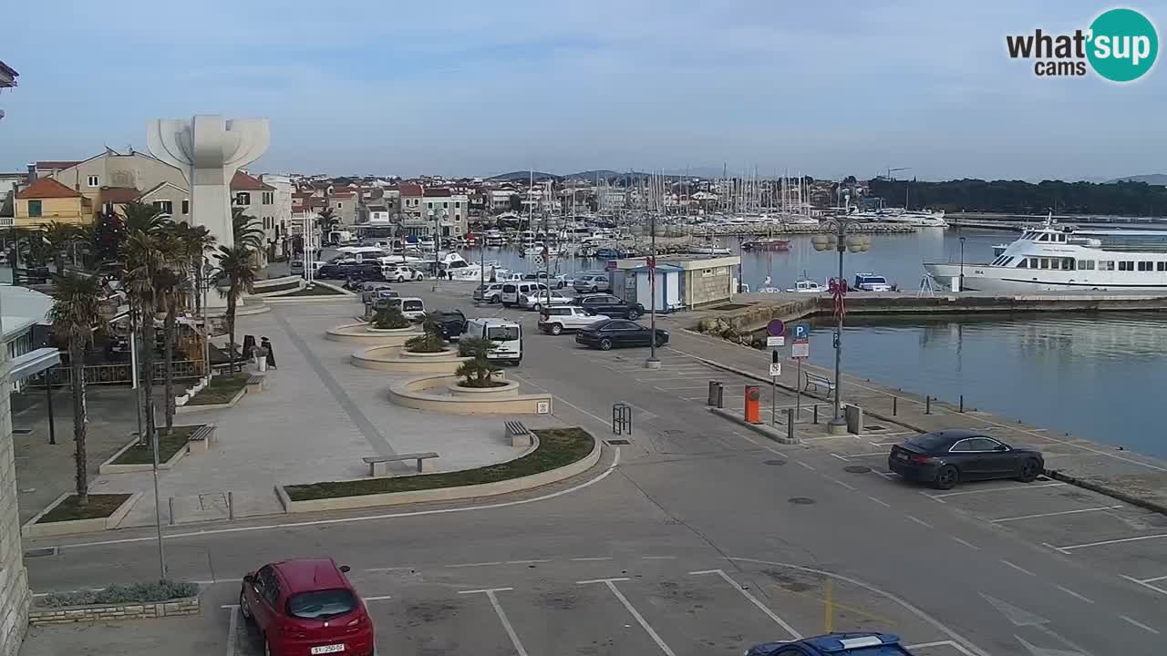 Vodice webcam – marina i meer