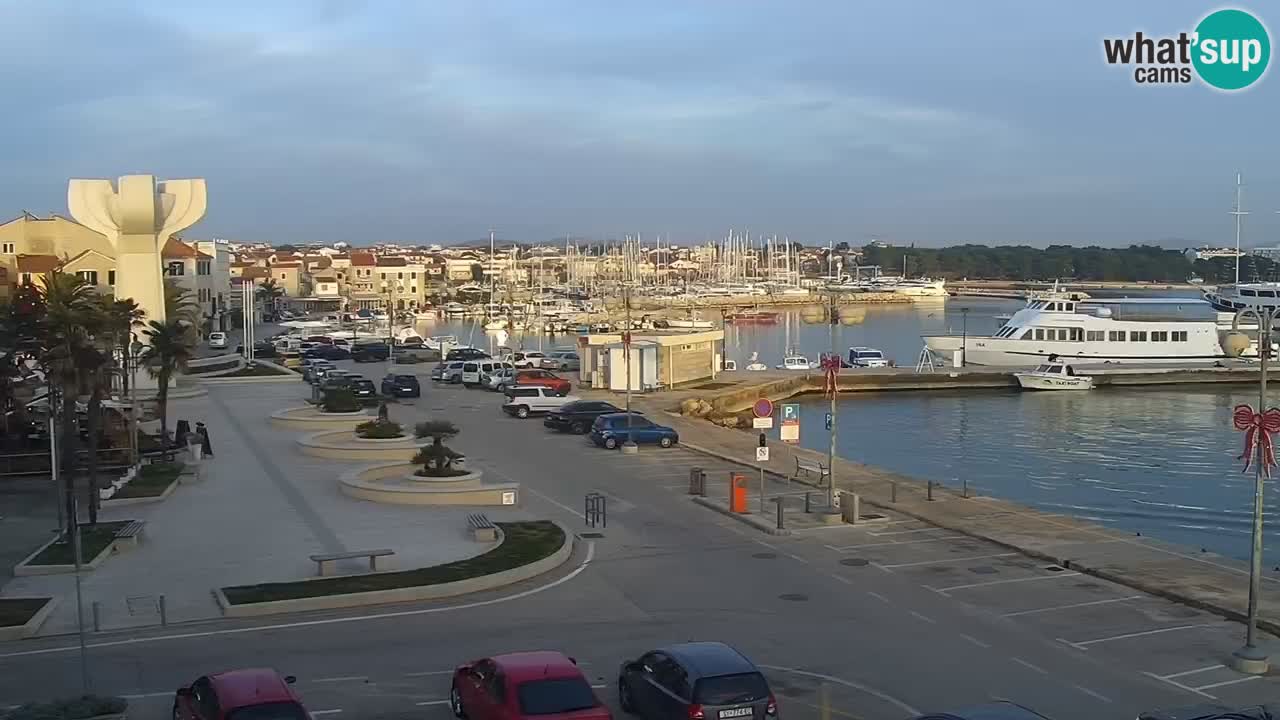 Vodice livecam – marina e il lungomare